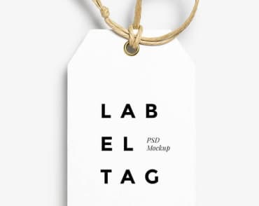 Этикетка с надписью Lab el tag